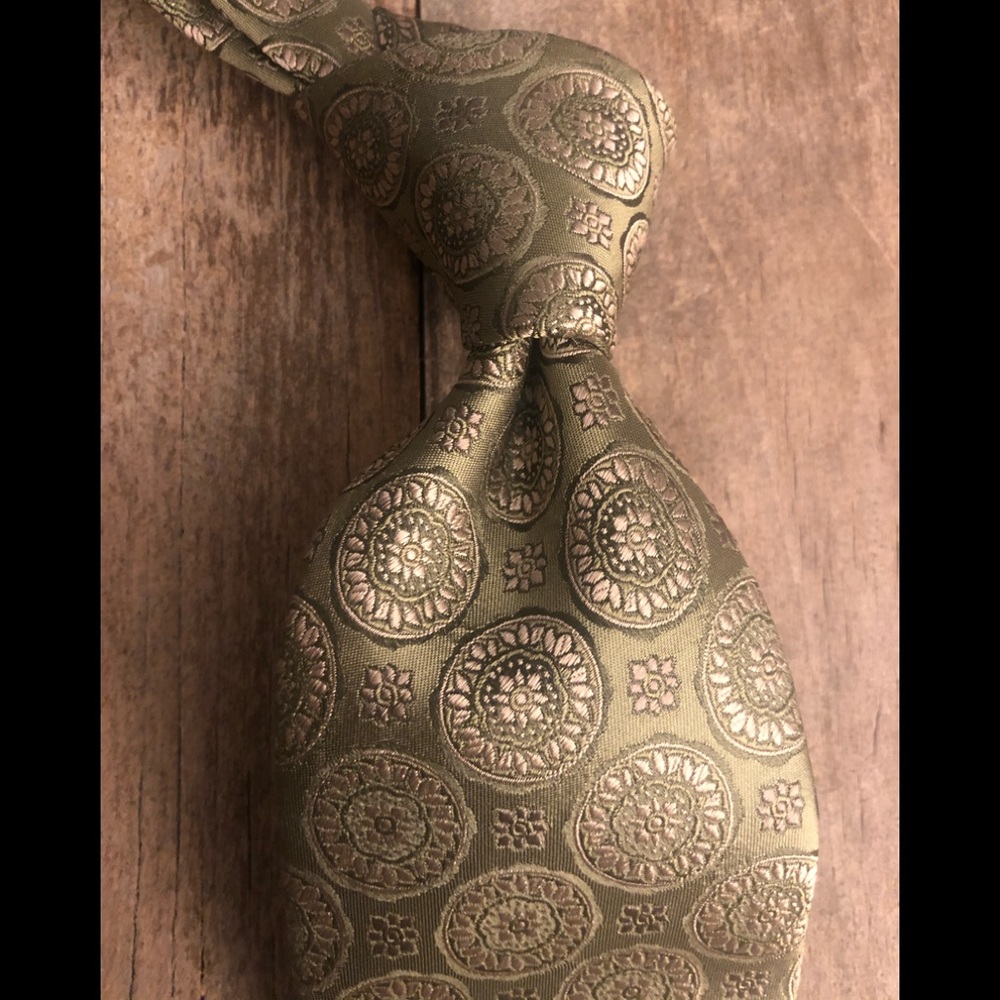 Tasso Elba Hand Made Tie - Green for Spring!